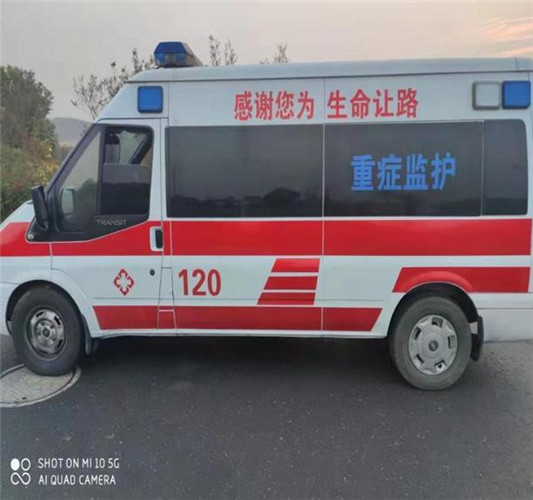 神农架救护车出租服务案例3